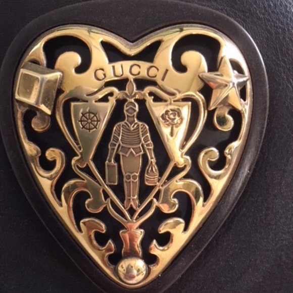 Gucci Babouska Dome Satchel Gold studs handbag - Picture 1 of 16